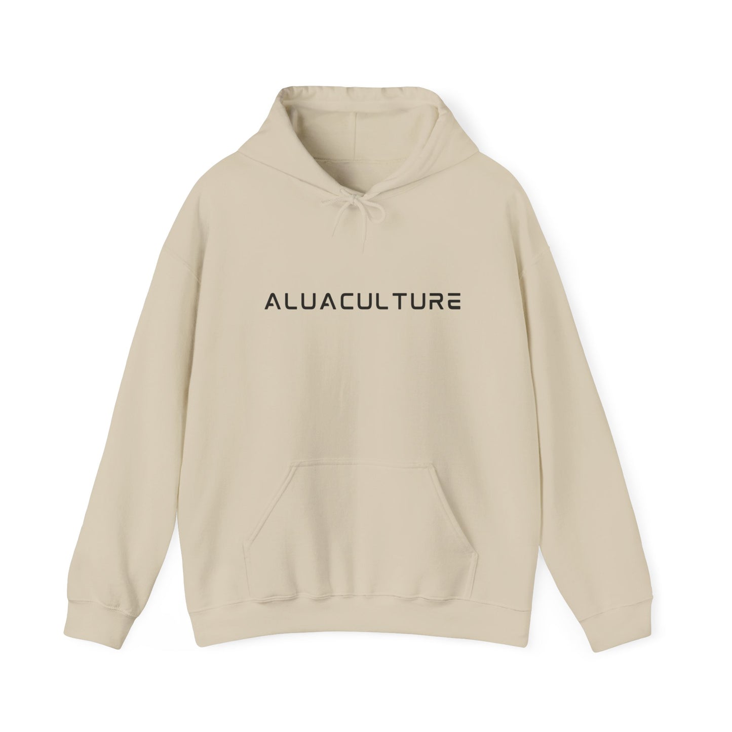 Trendy Unisex Hooded Sweatshirt with 'ALUA CULTR' Design