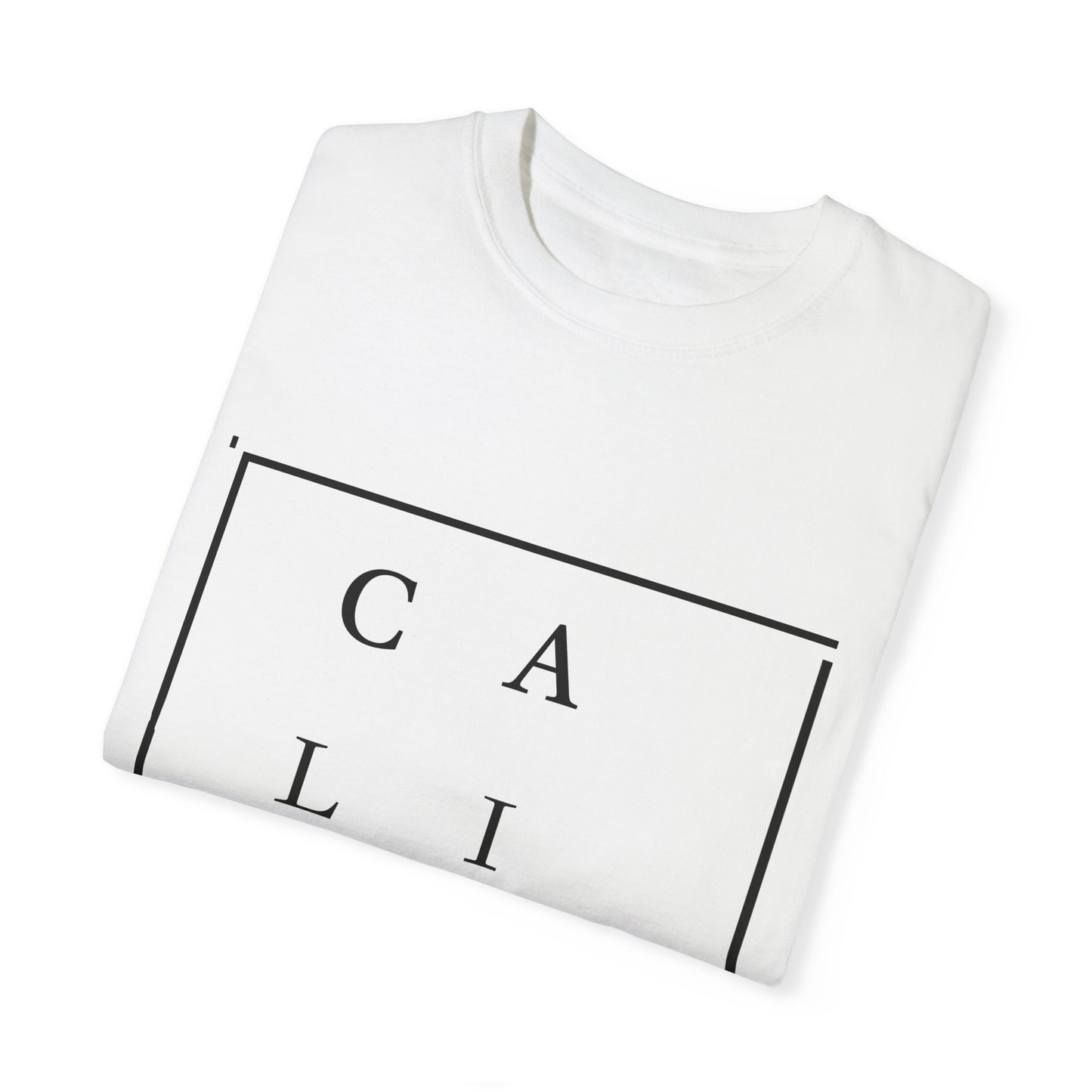 Cali Love Unisex Garment-Dyed T-Shirt - Casual Summer Style