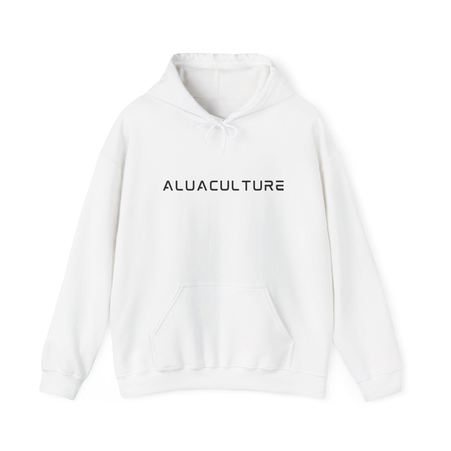 Trendy Unisex Hooded Sweatshirt with 'ALUA CULTR' Design